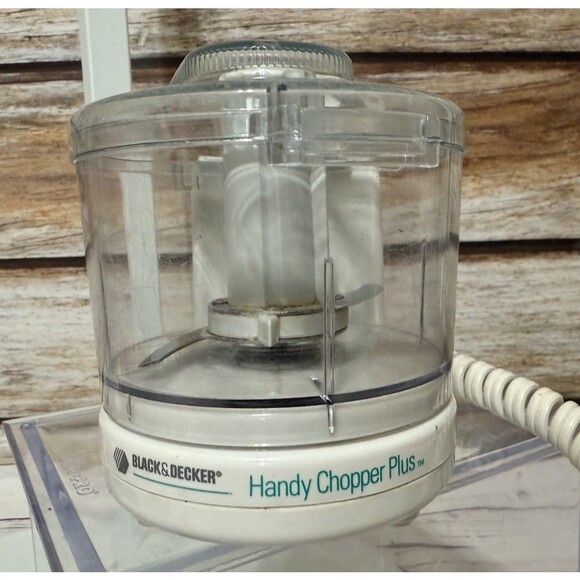 Black & Decker Handy Chopper Plus Model HC3000 Type 1 White - Works Great Nice - Picture 6 of 11